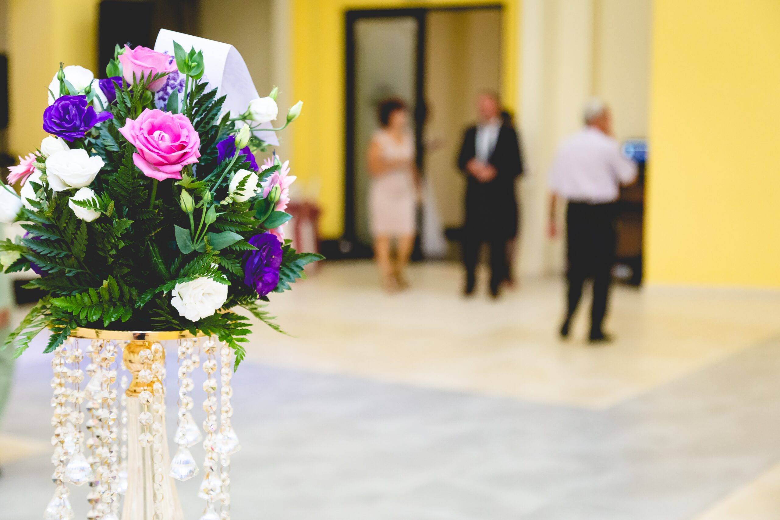 Tanzfläche & Blumen